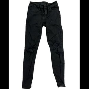 American eagle next level stretch ripped jeans 0